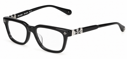 Black Chr0me Glasses